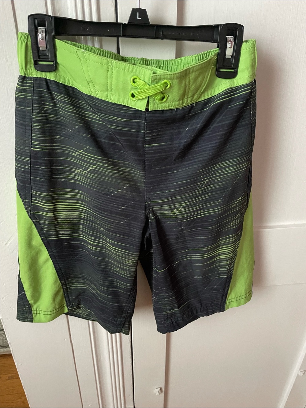 3 pair boys swimming trunks, 1 boys board short